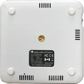 Kodak Luma 150 Tragbarer Projektor - Wiederaufladbarer 1080p HD LED DLP-Projektor - Eingebauter Lautsprecher, HDMI, USB und Micro SD - Kompatibel mit iOS- und Android-Geräten