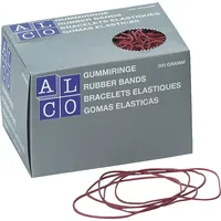 Alco Gummiringe 65mm rot