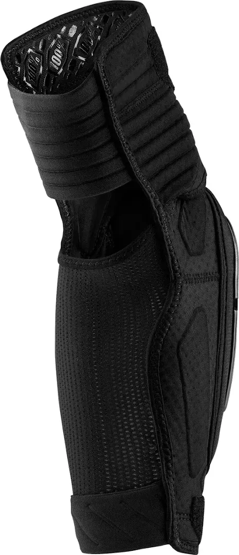 100% Teratec Plus Fahrrad Ellenbogenprotektoren, schwarz, Größe M für Männer