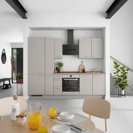 Nobilia Küchenzeile Touch II 270 cm grau