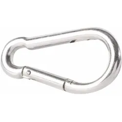 Karabinerverschluss - Karabiner silber 2 CM