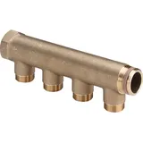 Viega Sanfix Fosta Verteiler, N 4, L 200 Messing Modell 1057, 110444