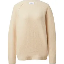 Comma, Oversized Strickpullover beige S