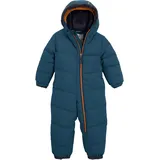KILLTEC first instinct by killtec Kinder Steppoverall mit Kapuze/Schneeanzug ist wasserabweisend FIOW 20 MNS QLTD ONPC, denim dunkelpetrol, 98/104, 42261-000