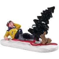 Lemax Ski Bunny Weihnachtsdorf mehrfarbig 0,82 m x 0,55 m x 0,55 m handbemalt