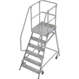 Krause Podestleiter fahrbar 6 Stufen
