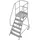 Krause Podestleiter fahrbar 6 Stufen