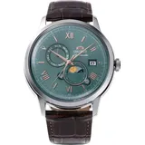 Orient Bambino Sonne & Mond Automatik Herrenuhr - Grün/Grün