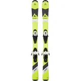 Mc Kinley All-Mountain Ski Ki.-Ski-Set Team 7 system Gelb/Grau/Schwarz 130 cm