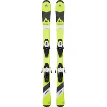 Mc Kinley All-Mountain Ski Ki.-Ski-Set Team 7 system Gelb/Grau/Schwarz 130 cm