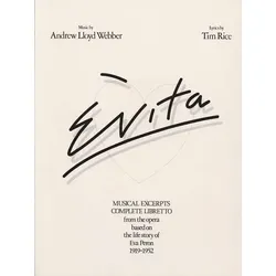 Evita Webber Andrew Lloyd / Musical Vocal Selection