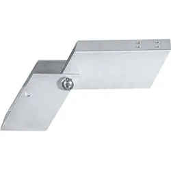GEZE Standardkonsole E 250 NT / E 350 N, auswärts öffnende Fenster, silber