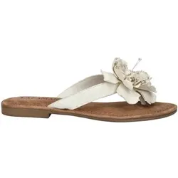 Lazamani  Zehensandalen Zehensteg  in Weiss, 39