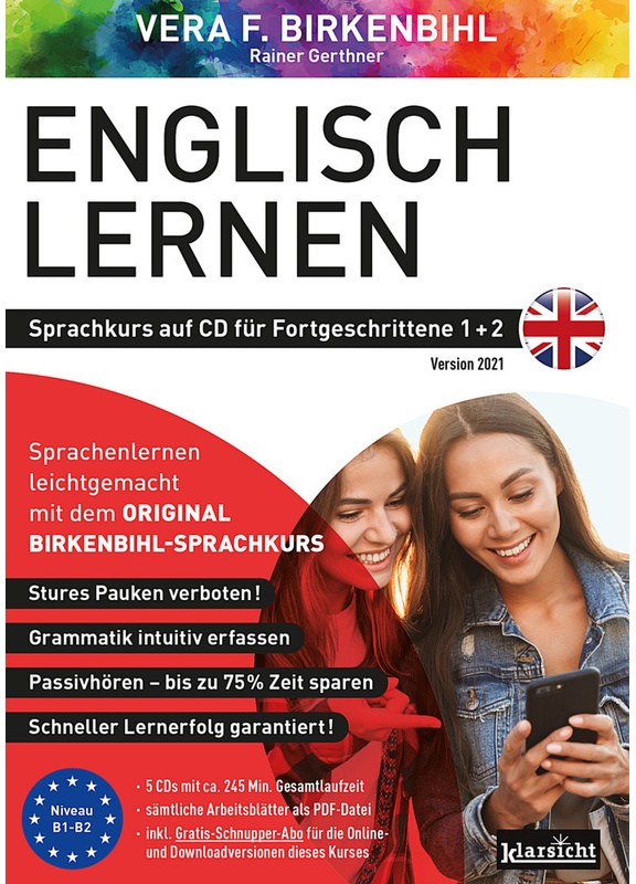 Englisch Lernen Für Fortgeschrittene 1+2 (Original Birkenbihl) Audio-Cd - Vera F. Birkenbihl  Rainer Gerthner  Original Birkenbihl Sprachkurs (Hörbuch