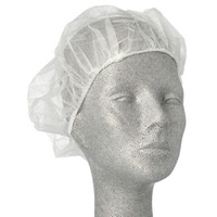 Papstar Kopfhauben, Ø 52 cm, weiß 93041 , 1 Karton = 10 Packungen à 100 Stück