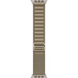 Apple Watch Ultra 2 GPS + Cellular 49 mm Titangehäuse natur, Alpine Loop olive M