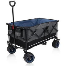 yourGEAR Bollerwagen faltbar blau/grau