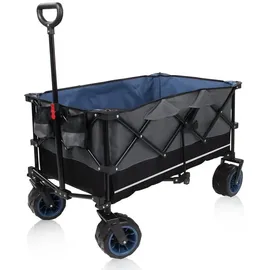 yourGEAR Bollerwagen faltbar blau/grau