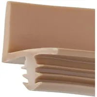Ellen Türanschlagdg.L 2755 L.5m z.Einfräsen TPE blk beige