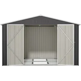 larfoek Gartenhaus 2,5 x 3 m Grau