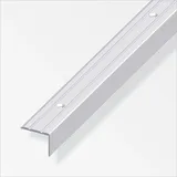 Alfer Treppenprofil 1 M, 25 X 20 Mm Aluminium Eloxiert Silber Treppenkantenprofil