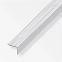 Alfer Treppenprofil 1 M, 25 X 20 Mm Aluminium Eloxiert Silber Treppenkantenprofil