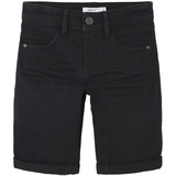 name it - Jeans-Shorts Nkmsilas Slim 2272-Tx in Black Denim, 164