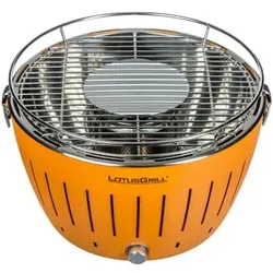 LotusGrill G280 Holzkohlegrill rauchfrei, mandarinorange