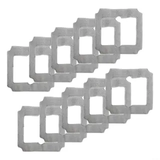 SiSinkal Fensterroboter-Wischpads für Ecovacs für Winbot Mini-Reiniger, maschinenwaschbar, Ersatztuch-Set (10 Stück)