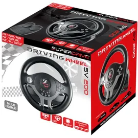 Subsonic Superdrive SV200 Lenkrad und Pedale - Black