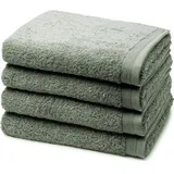 Möve Superwuschel Handtuch-Set (4er-Set) Handtücher 4 ct Grau
