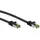 goobay GHMT-zertifiziertes CAT 8.1 Patchkabel, S/FTP (PiMF), schwarz