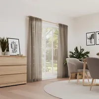 Neutex for you! Ösenschal Intense 146 x 245 cm Polyester Beige Leinen