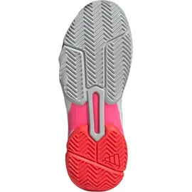 adidas Courtjam Control 3 Cloud White / Iron Metallic / Lucid Red 42    