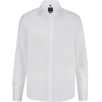 Olymp Level Five Body Fit Businesshemd mit Knopfleiste, Weiss, 40