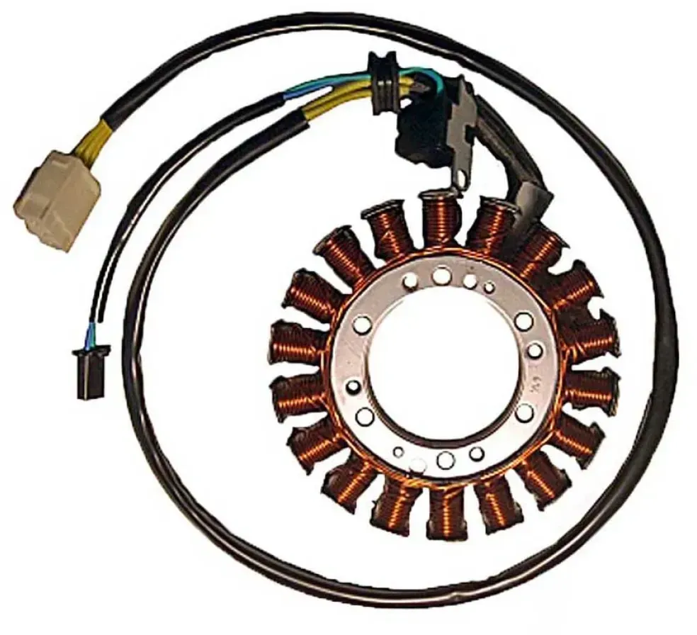 Mitsubishi Trifase 18 Poles Suzuki Burgman 650 Stator - Silver - One Size