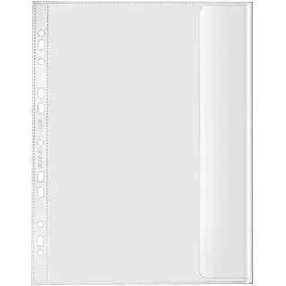 Veloflex Prospekthülle A4 genarbt 215x300mm mit Klappe 10 Stück