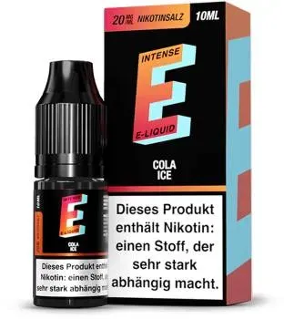 TVE E-Intense Cola Ice NicSalt Liquid 10ml / 20mg