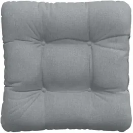 vidaXL Sitzkissen 45 x 45 x 12 cm Hellgrau