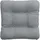 vidaXL Sitzkissen 45 x 45 x 12 cm Hellgrau