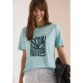 Cecil T-Shirt mit Rundhals und Frontprint - M