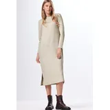 street one studio Midikleid Unifarben Beige 42