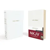 Harper Collins (US) NKJV, Gift and Award Bible, Leather-Look, White, Red Letter, Edition