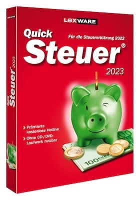 Lexware | Quicksteuer 2023 | Box & Produktschlüssel