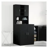 vidaXL Waschmaschinen-Schrank 2 pcs 0 x 0 x 0 cm Schwarz