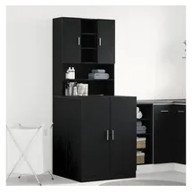 vidaXL Waschmaschinen-Schrank 2 pcs 0 x 0 x 0 cm Schwarz