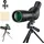 K&F Concept 20-60X60 Telescope Monokular Fernglas 45° Einstellbares Hi-Level-Zylinder-Fernglas zur Vogelbeobachtung mit Handy-Clip, Stativhalterung und Aufbewahrungstasche