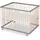 Sämann Laufgitter mit Matratze Cloud Air - grau/natur - Premium Kollektion | Gr.: 75x100 cm