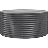 vidaXL Hochbeet 140 x 140 x 68 cm Anthrazit