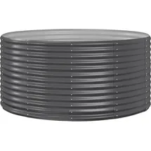 vidaXL Hochbeet 140 x 140 x 68 cm Anthrazit